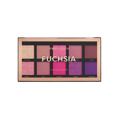 Fuchsia 10 shade palette