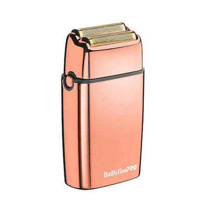 BaBylissPRO® FOILFX02™ Cordless Rose Gold Metal Double Foil Shaver