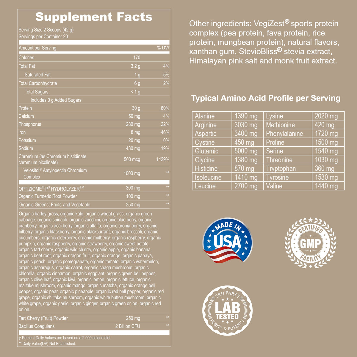 Plant Based Sport Protein