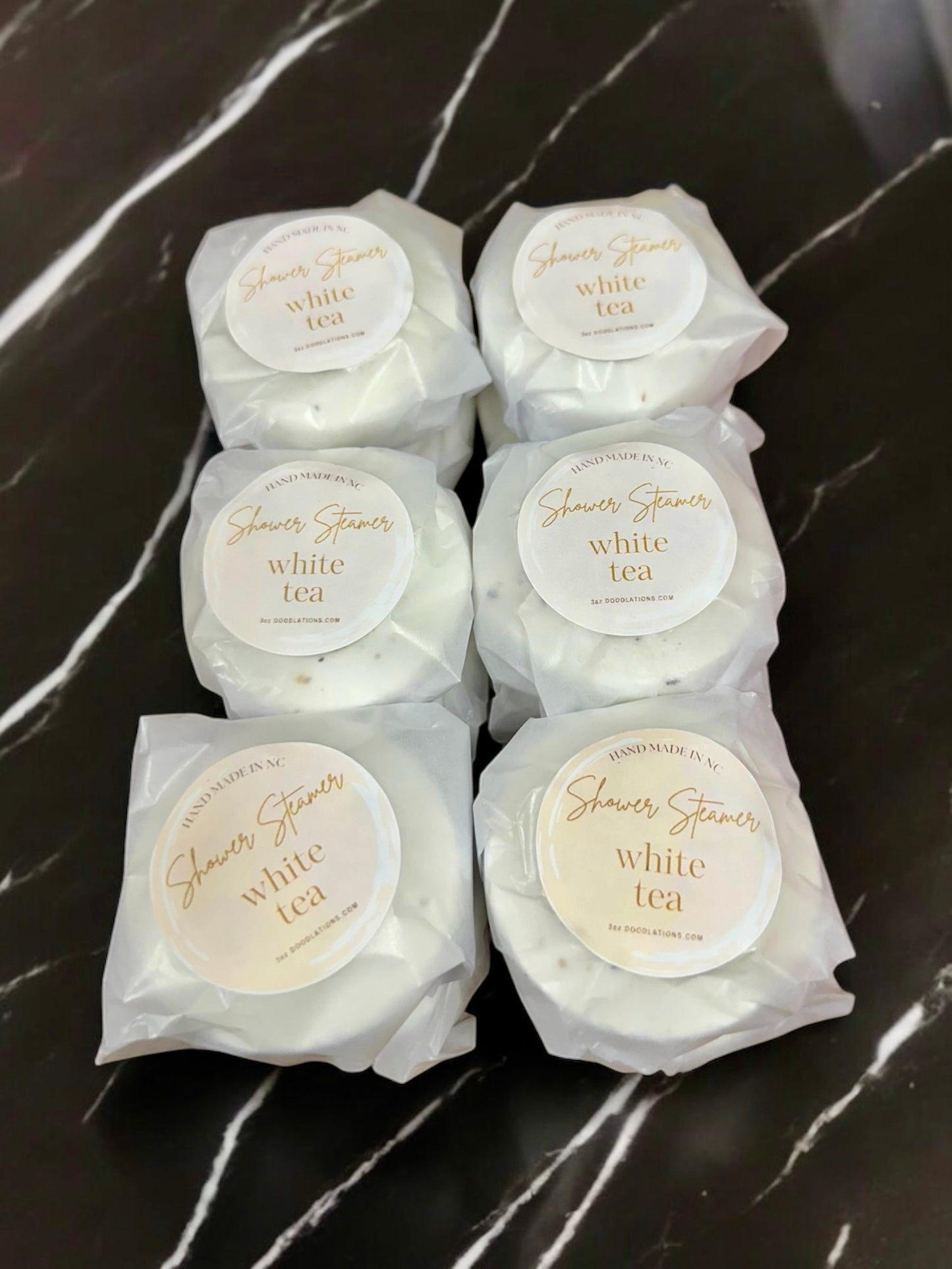 White Tea Shower Steamer (3oz)