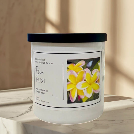 Doodlations Boutique Candle | Bum Bum
