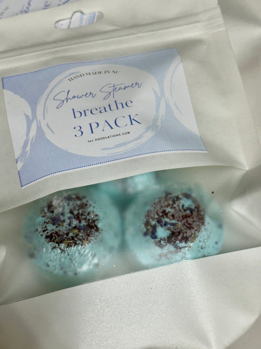 Breathe Shower Steamer 3 pack