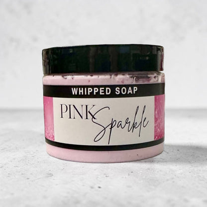 Doodlations Whipped Soap | Pink Sparkle | 4 oz