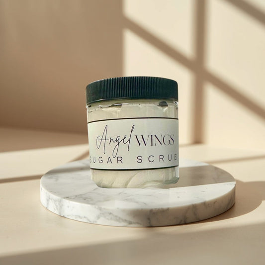 Doodlations Sugar Scrub | Angel Wings | 4 oz