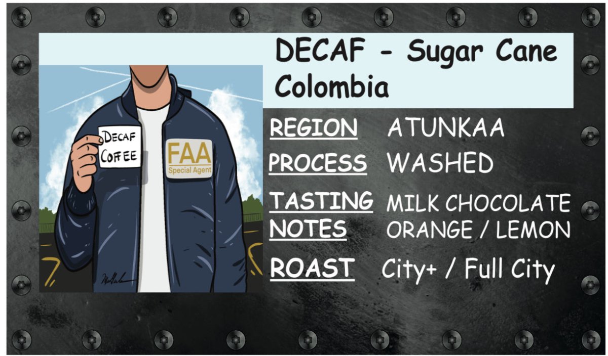 Agente de la FAA DECAF | Azúcar de caña colombiano | Dulce y suave