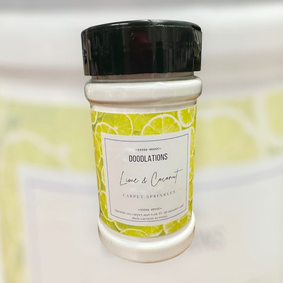 Doodlations Carpet Sprinkles | Luxury Carpet Freshener