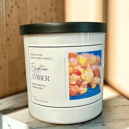 Doodlations Boutique Candle | Egyptian Amber