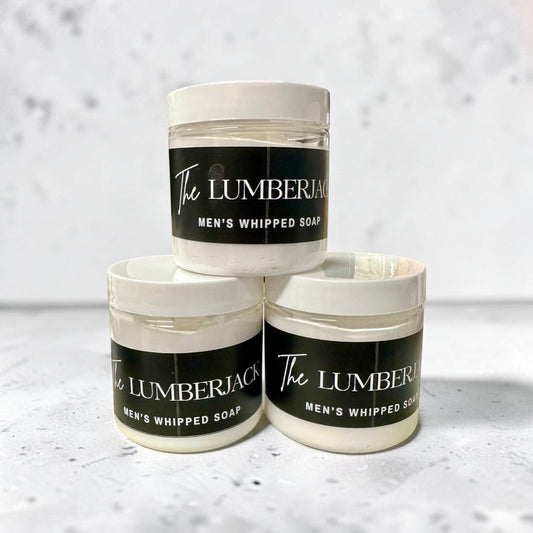 Doodlations Men's Whipped Soap | Lumberjack | 4 oz
