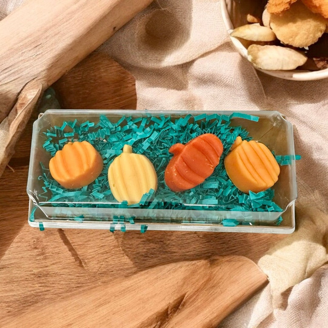 Cera derretida de calabaza machacada