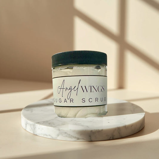 Doodlations Sugar Scrub | Angel Wings | 4 oz