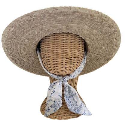 Short Block Print Hat Scarf - 4 Pack