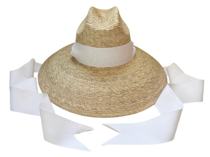 White Grosgrain Ribbon - Long