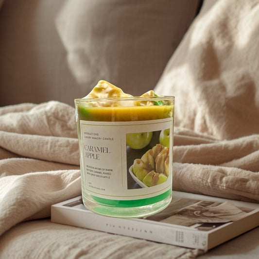 Doodlations Boutique Candle | Apple Caramel