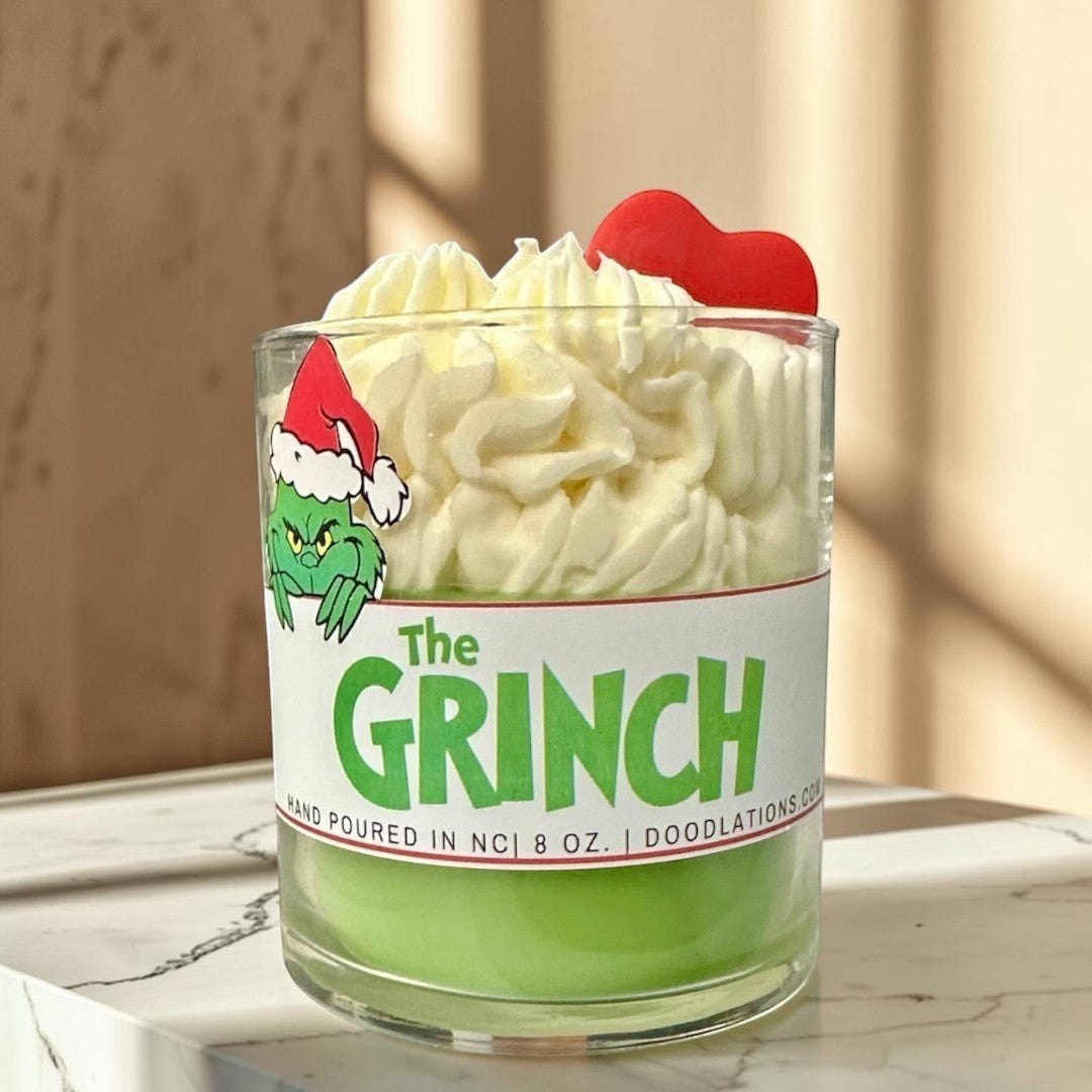Vela de lujo del Grinch