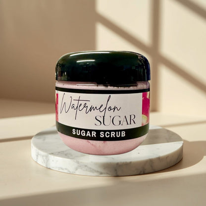 Exfoliante de azúcar y sandía