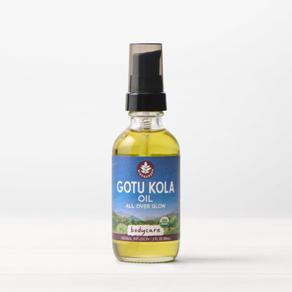 Aceite de centella asiática para un brillo total