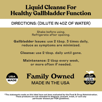 Gallbladder Complete - Glass Bottle