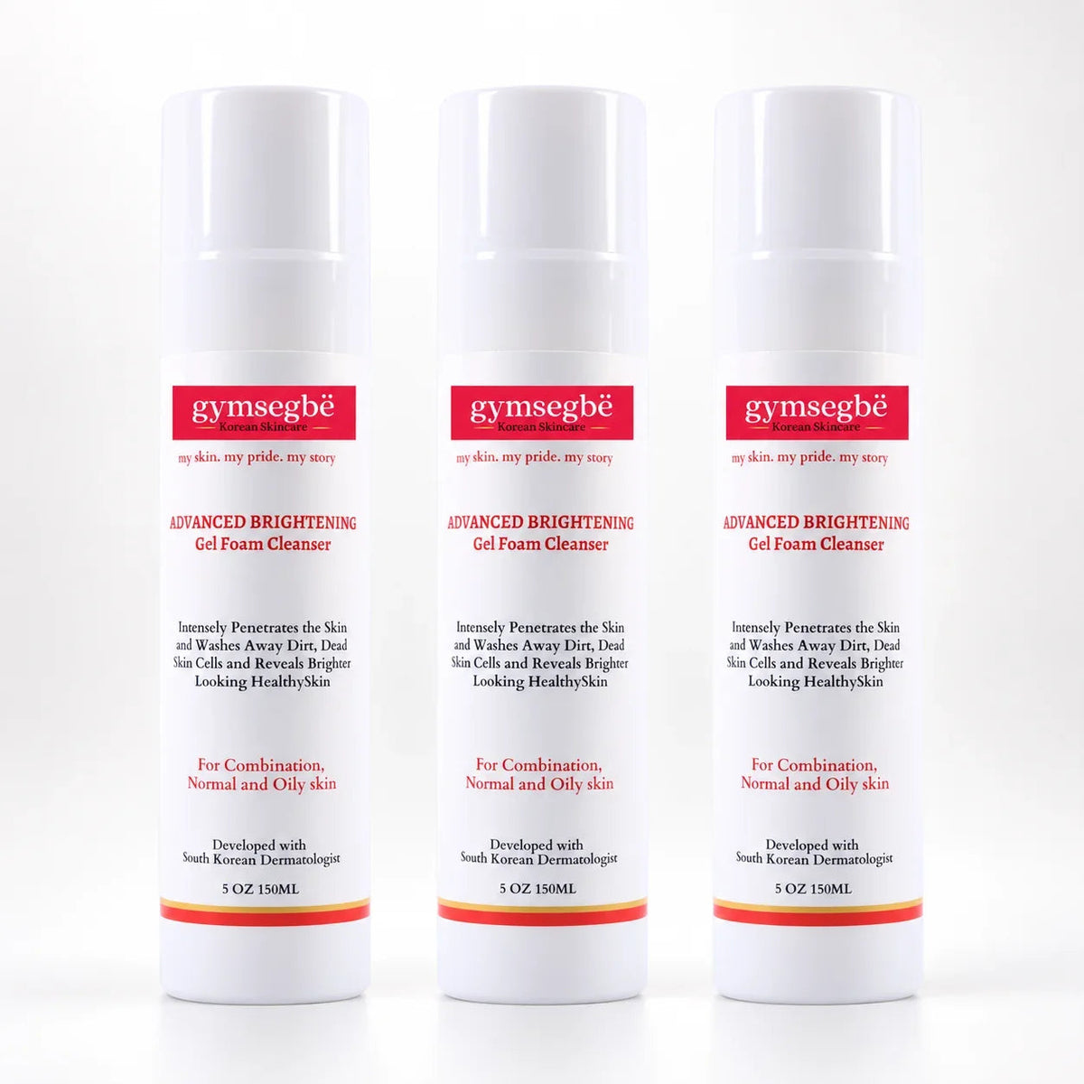 Advanced Brightening Gel Foam Cleanser | Rice Extract