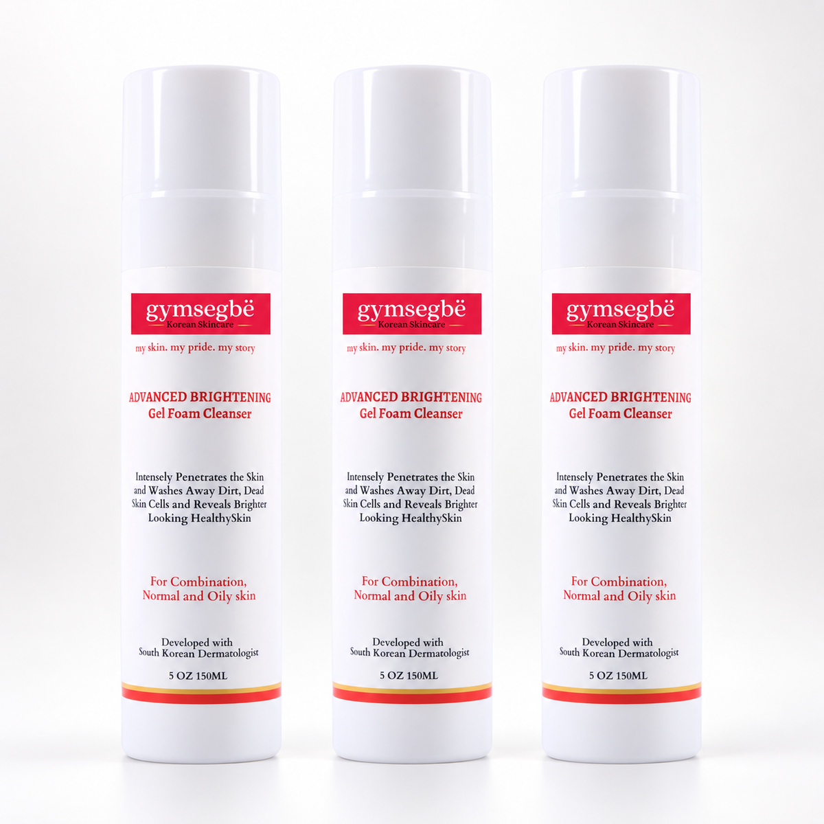 Advanced Brightening Gel Foam Cleanser | Rice Extract