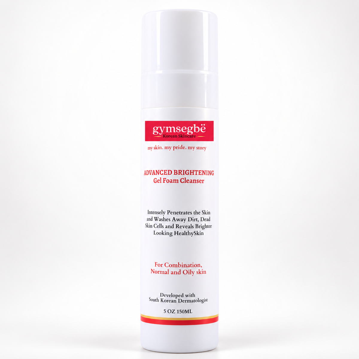 Advanced Brightening Gel Foam Cleanser | Rice Extract