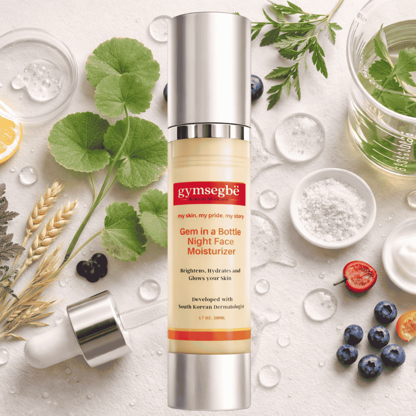 Full-Size Korean Skincare Set for Dark Spots, Fine Lines & Glass Skin