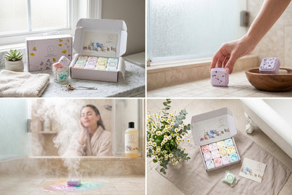 12-Piece Shower Steamers Gift Set – Natural Aromatherapy