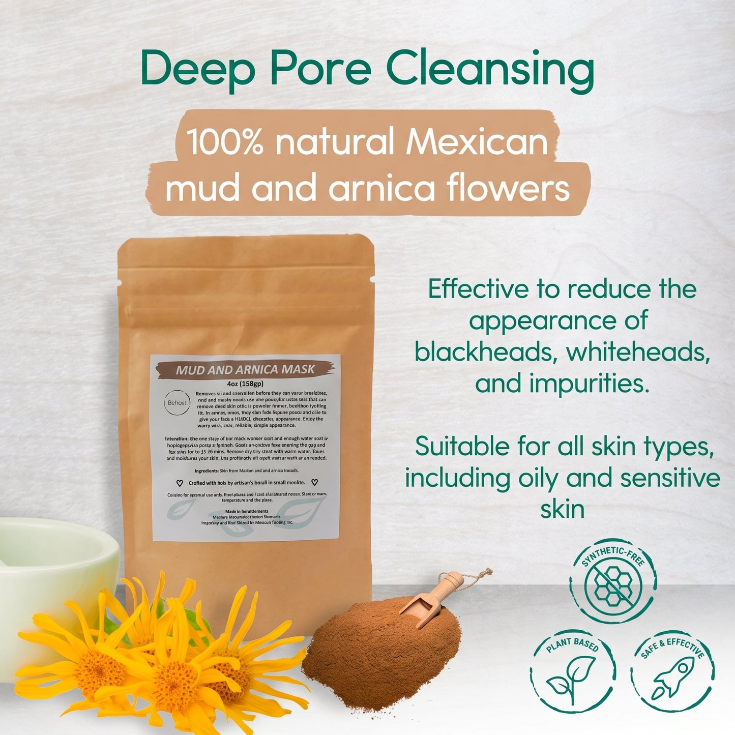 Mud and Arnica Mask