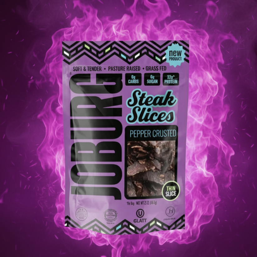 Pepper Crusted Steak Slices