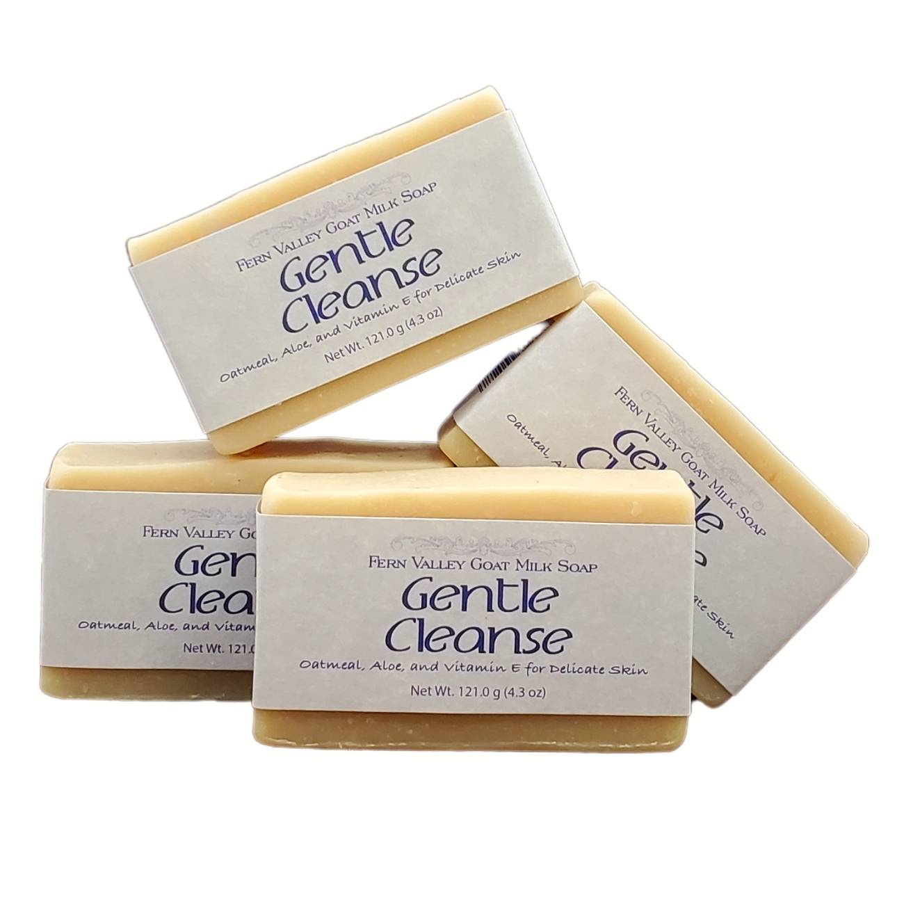 Jabón de leche de cabra artesanal | Limpieza suave | Sin fragancia