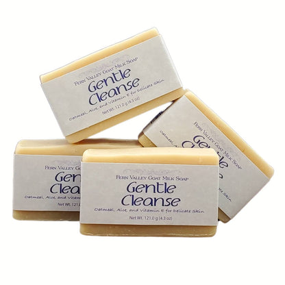 Jabón de leche de cabra artesanal | Limpieza suave | Sin fragancia