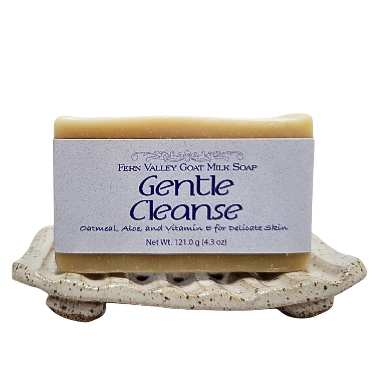 Jabón de leche de cabra artesanal | Limpieza suave | Sin fragancia