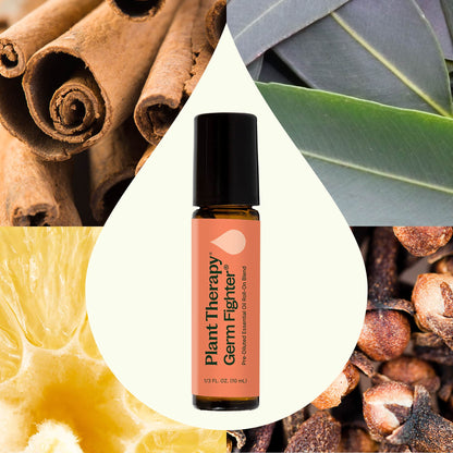Mezcla de aceites esenciales Germ Fighter prediluida en roll-on