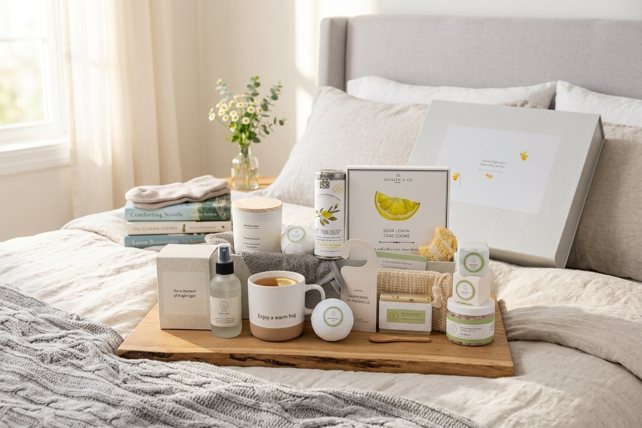 Get Well Gift Basket – Luxury Natural Spa Care Package