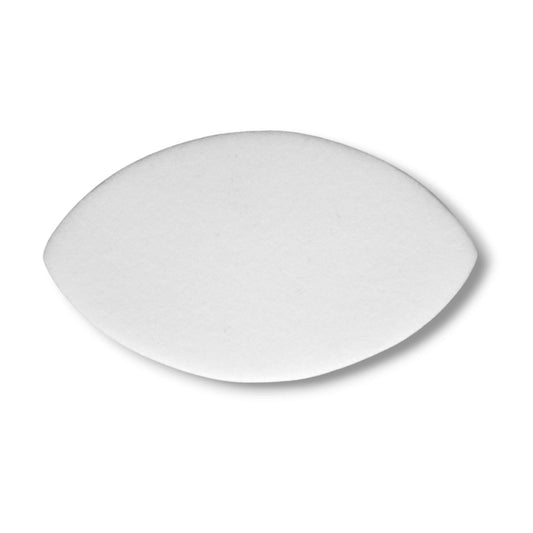 Eye Shape Latex-Free Foam Eyelash Extension Practice Sponge - 10 Per Quantity
