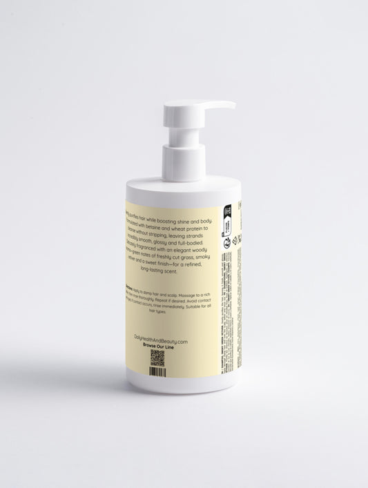 Gloss Shampoo, Smoky Green Vetiver