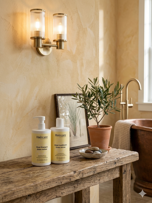 Gloss Shampoo & Conditioner Bundle — brilliant shine, frizz control, sulfate-free for all hair types