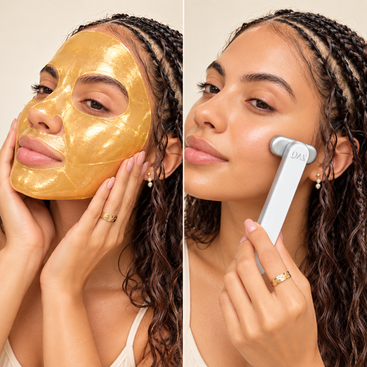 ZAQ ZAYN 2.0 Facial Wand + 24K Gold Hydrogel Face Mask Bundle