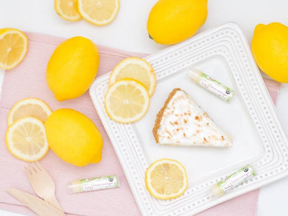 Lemon Meringue /// Organic Lip Balm Butter for Intense Moisture - Beauty Gift