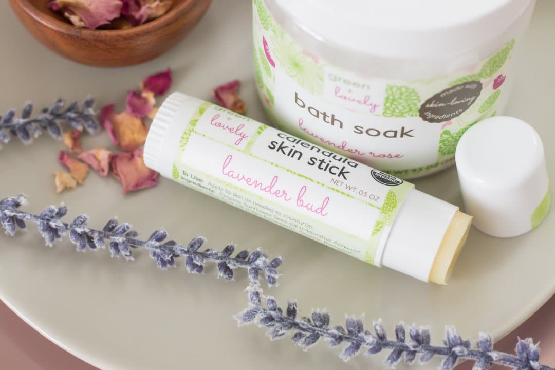 Lavender Bud Skin Stick - Organic Lotion Stick - Travel Size