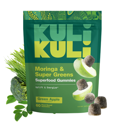 Super Greens & Moringa Gummies for Energy