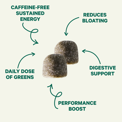 Super Greens & Moringa Gummies for Energy