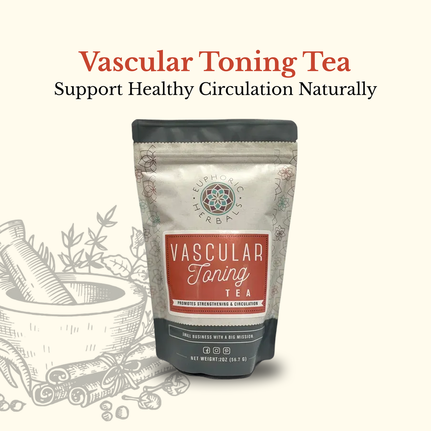 Té tonificante vascular 