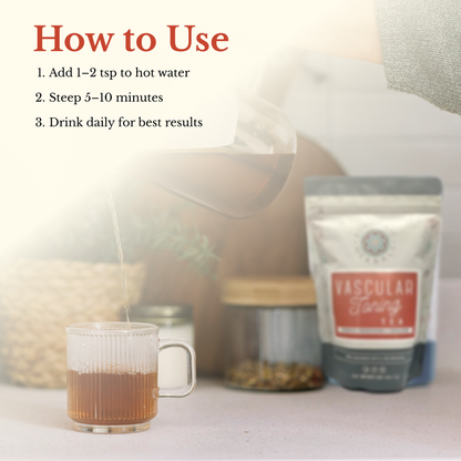 Té tonificante vascular 