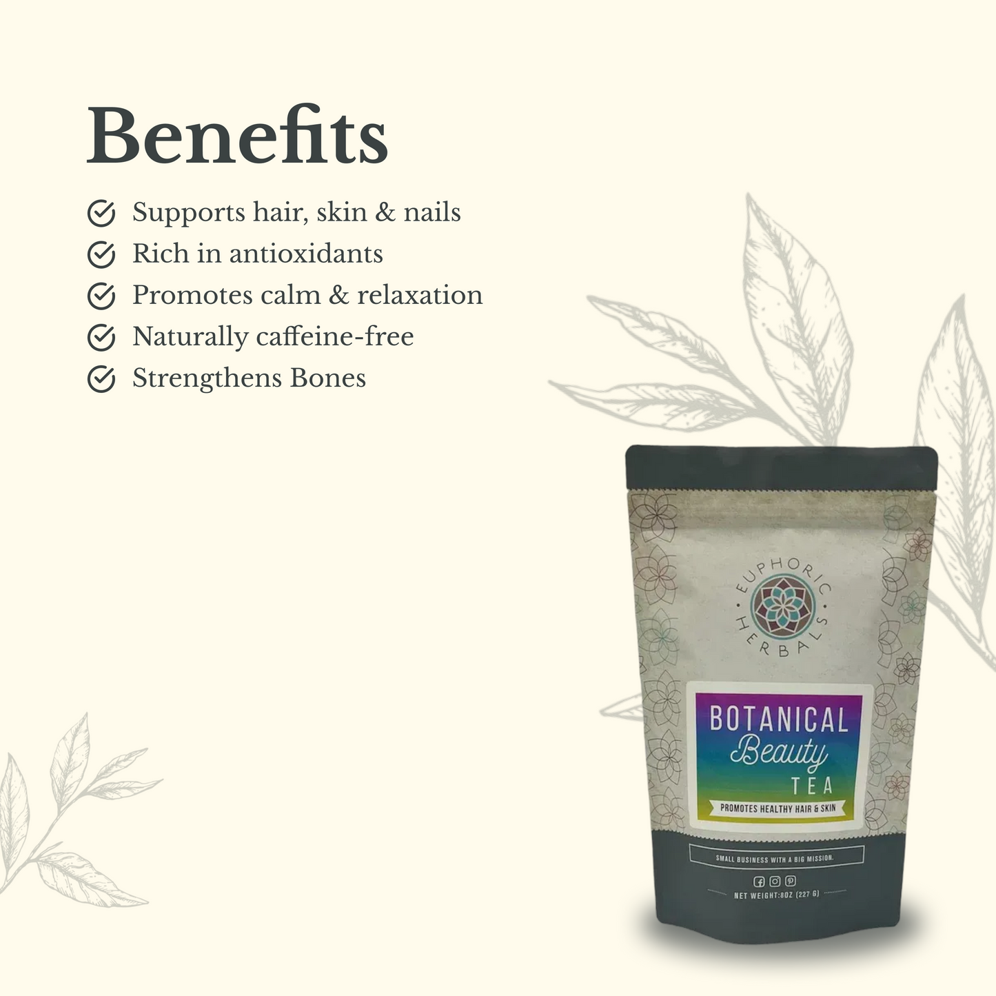 Té de belleza botánica