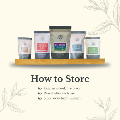 Té de belleza botánica