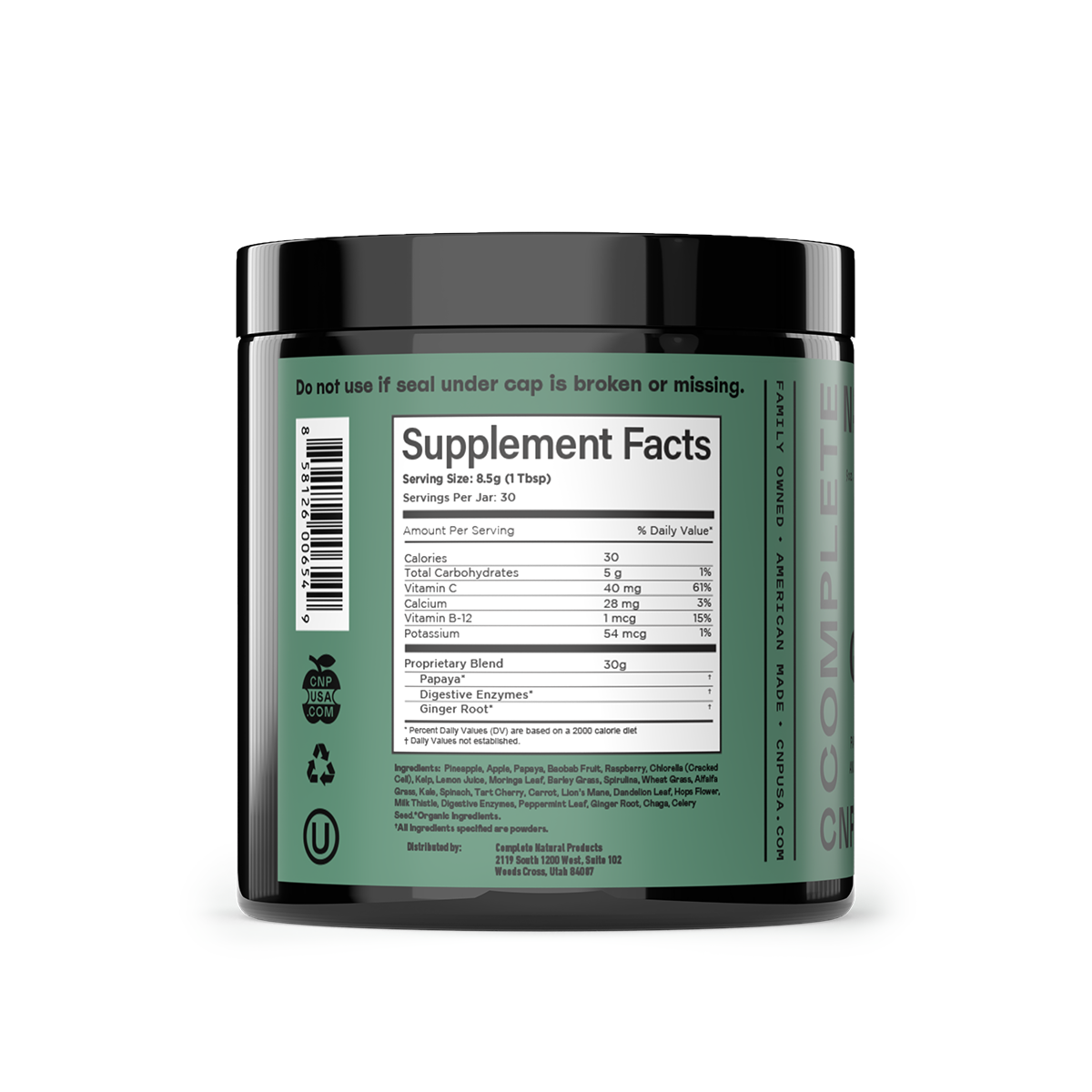 Poudre Superalimentaire Digestion Gut Greens