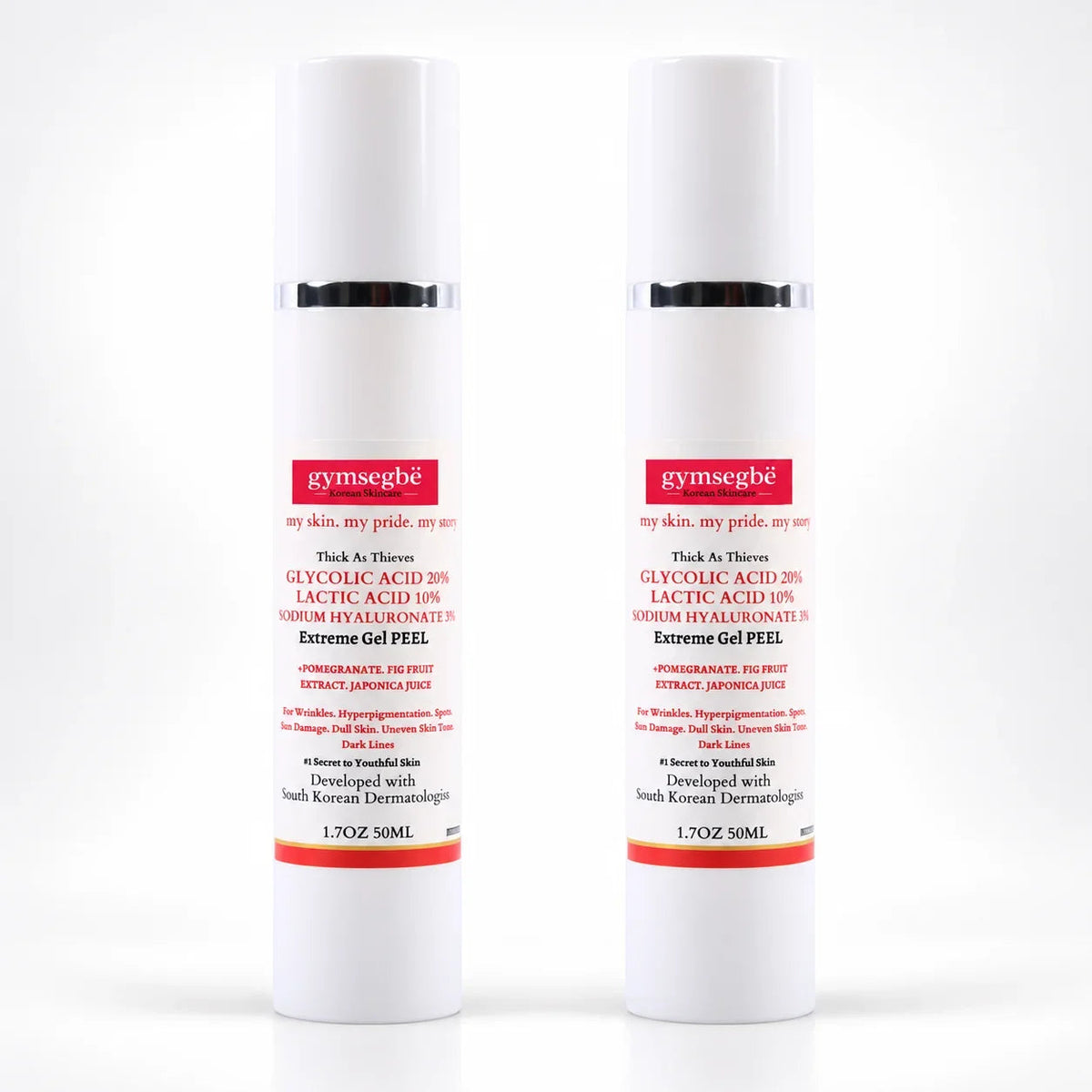 Thick As Thieves Pure Glycolic Acid Lactic Acid Extreme Gel Peel - 50ml