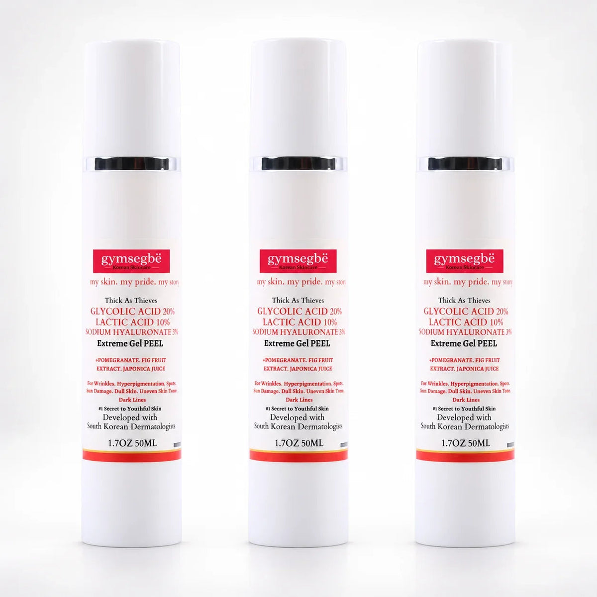 Thick As Thieves Pure Glycolic Acid Lactic Acid Extreme Gel Peel - 50ml