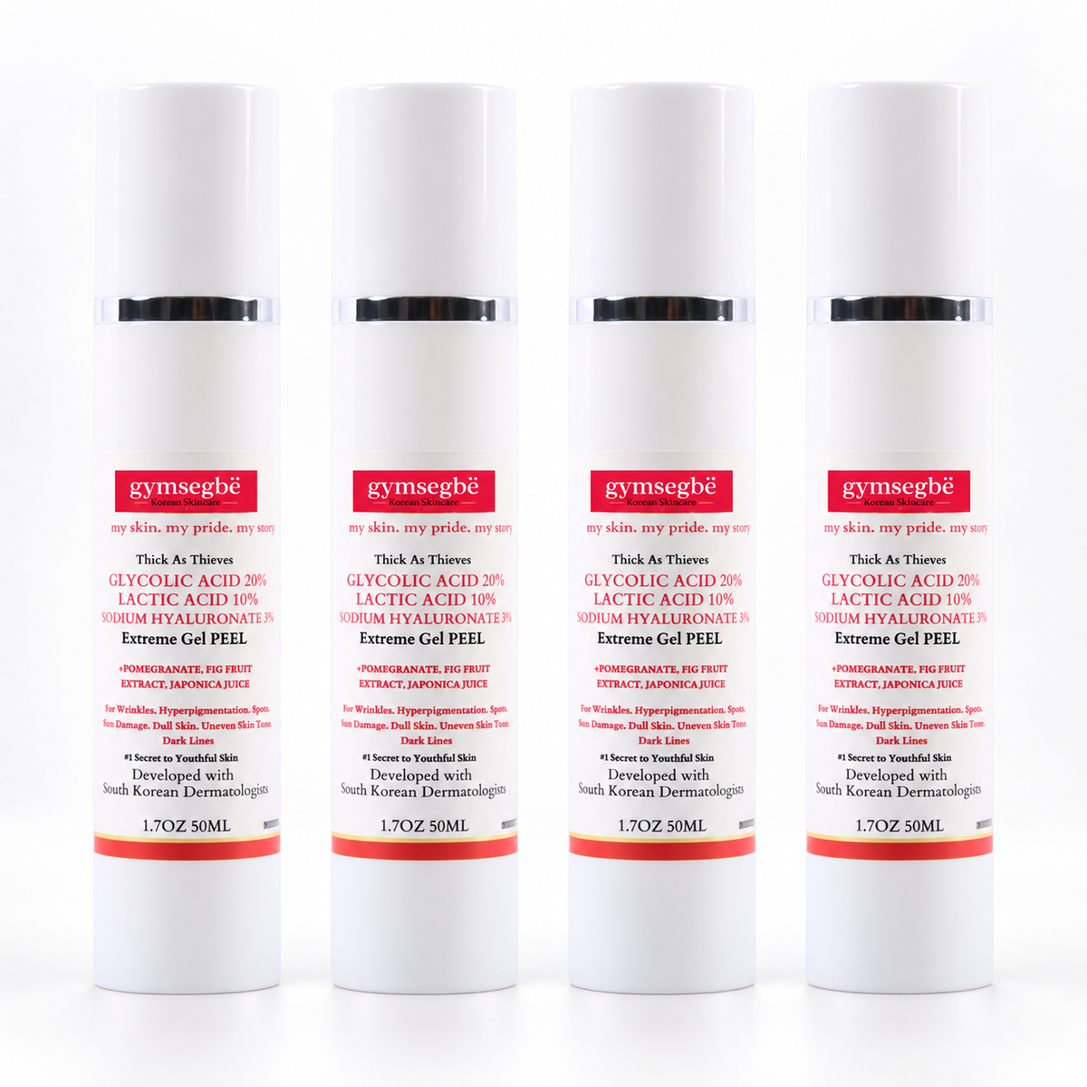 Thick As Thieves Pure Glycolic Acid Lactic Acid Extreme Gel Peel - 50ml