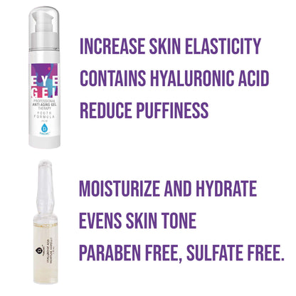 Pursonic Ultimate Skincare Ampoule & Eye Gel Set